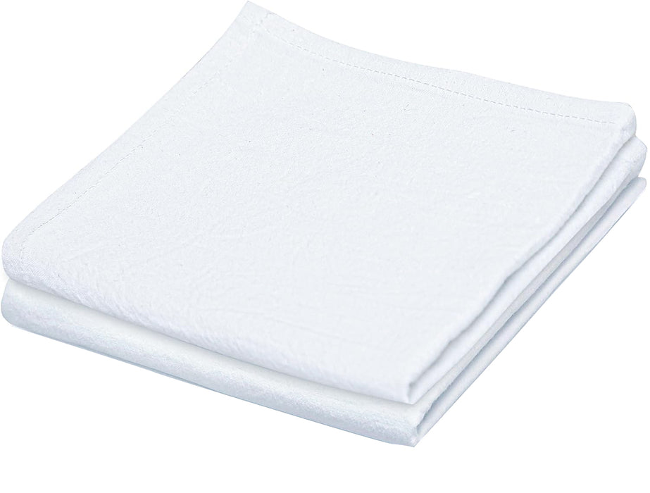 Flour Sack Tea Towels 28"x28" 100% Cotton Dish Towels White - Wholesale