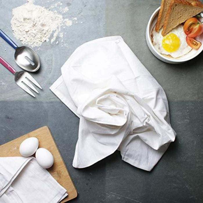 LITO Linen & Towel 33 x 38 in. Flour Sack Towels Natural