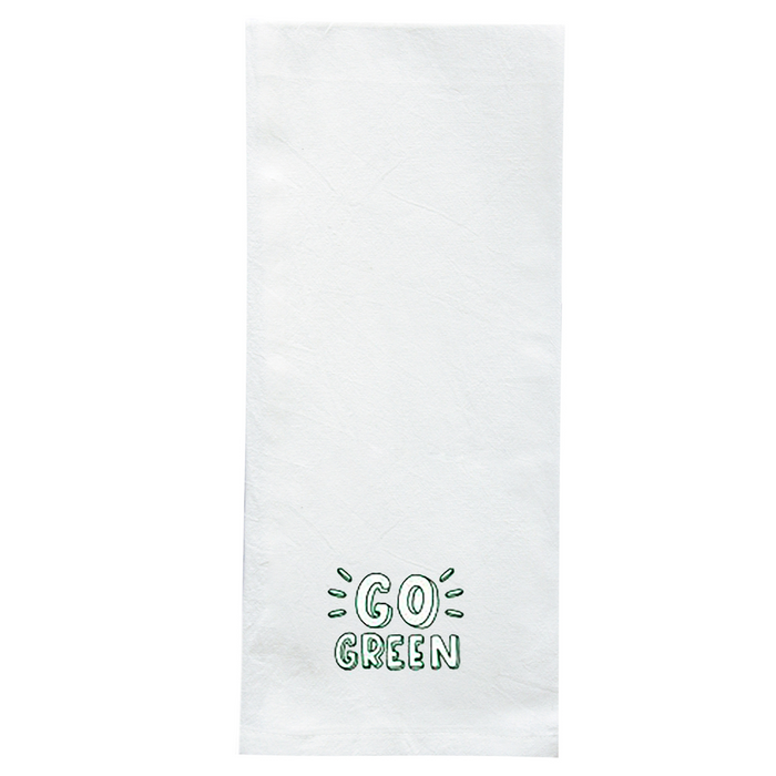 Screen Printed Flour Sack Towels-18"x28"-White