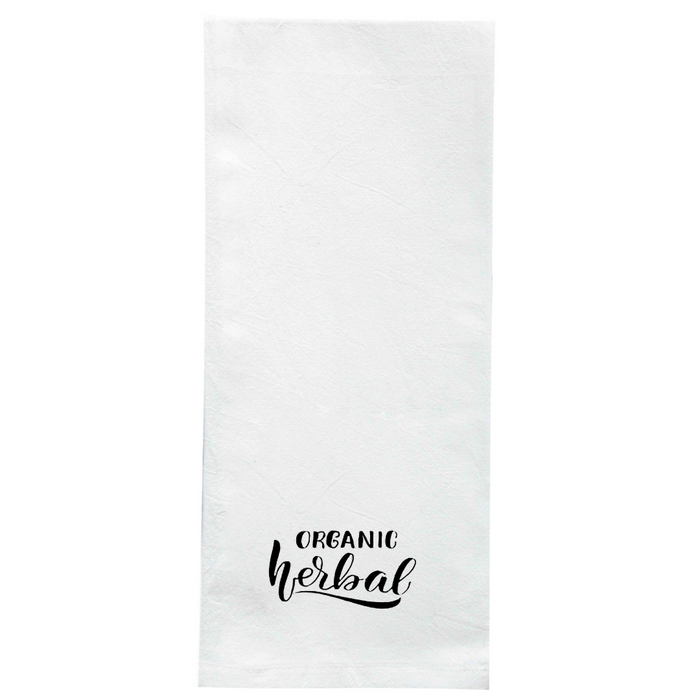 Screen Printed Flour Sack Towels-18"x28"-White