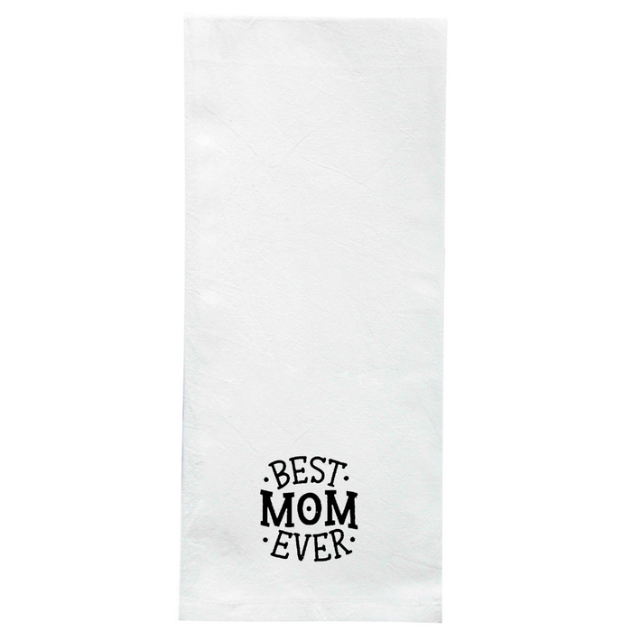 Screen Printed Flour Sack Towels-18"x28"-White