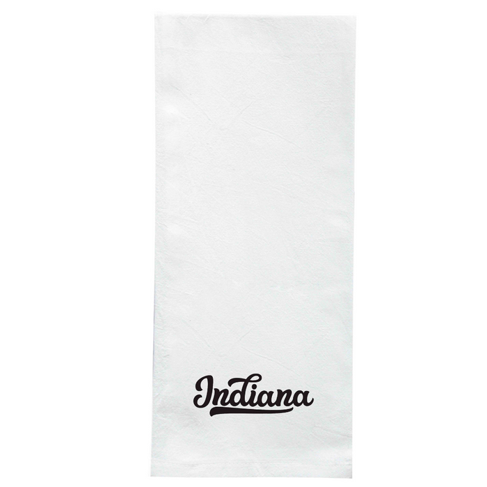 Screen Printed Flour Sack Towels-18"x28"-White