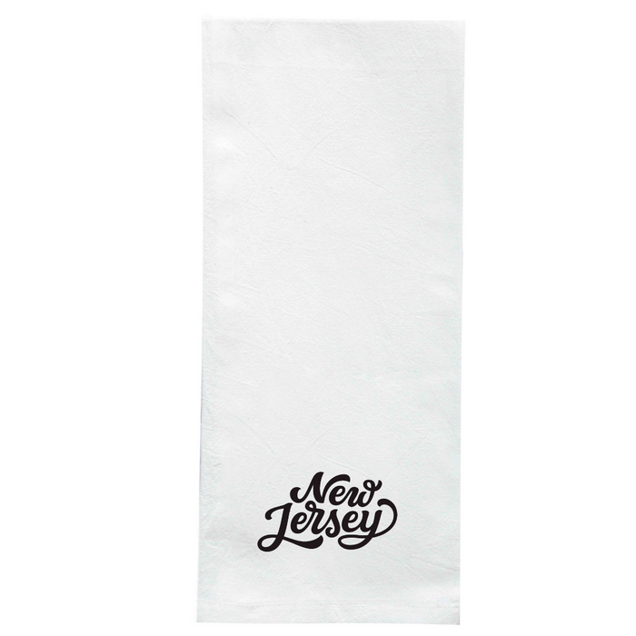 Screen Printed Flour Sack Towels-18"x28"-White