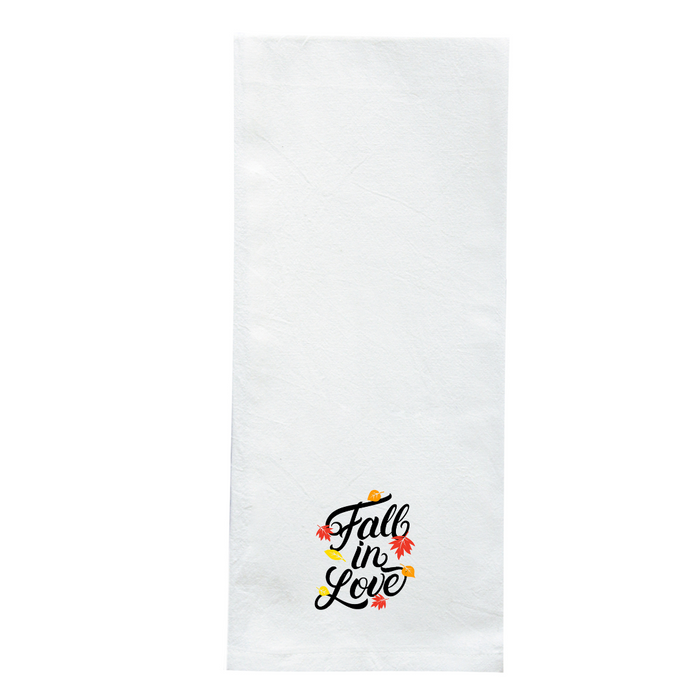 Tea Towel Flour Sack with Loop - 18 x 28