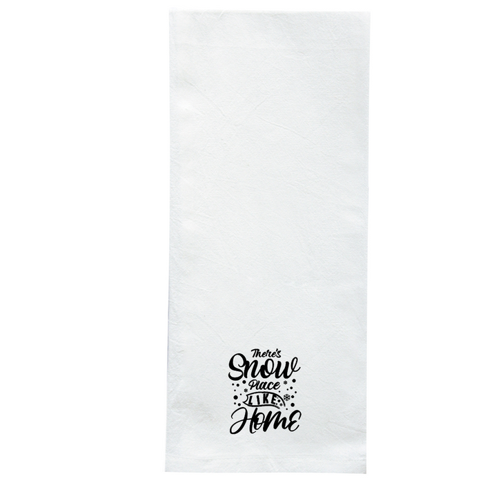 Screen Printed Flour Sack Towels-18"x28"-White