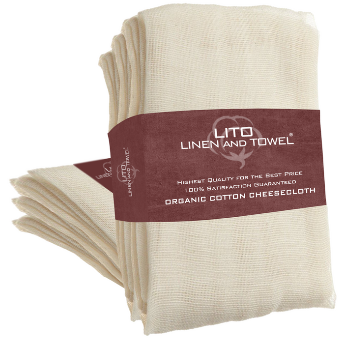 Cheesecloth-Grade 50, 18 SQ FT-Natural-Pack of 2